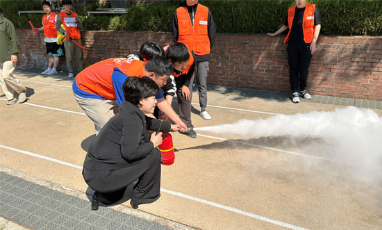 소화기 실습 훈련