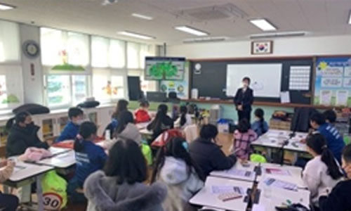 원격 교육 연수 시스템 화면 및 교육 콘텐츠